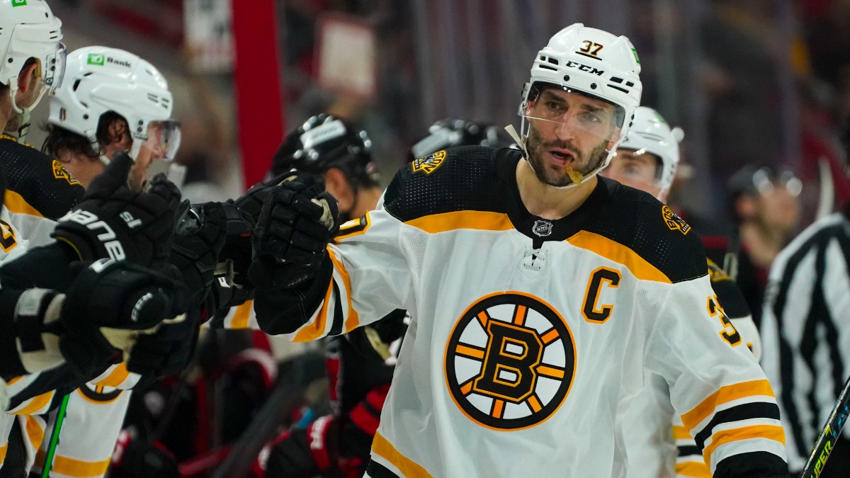 Bruins Sign Patrice Bergeron to EightYear Contract Extension