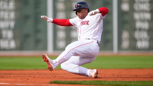 Boston Red Sox third baseman Rafael Devers