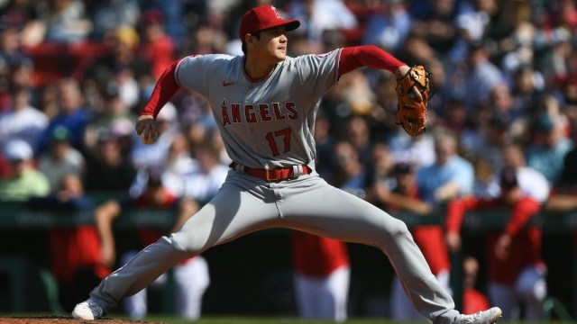 Los Angeles Angels pitcher and Red Sox foe Shohei Ohtani