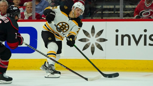 Boston Bruins forward Taylor Hall
