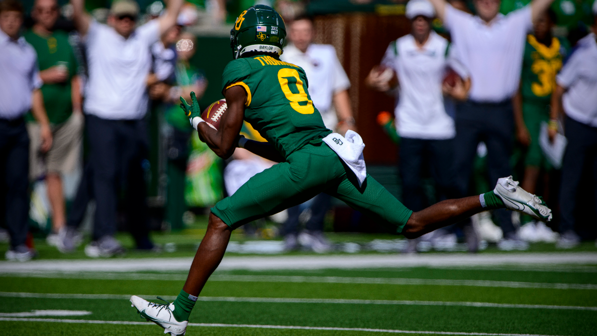 Grading Patriots drafting Baylor WR Tyquan Thornton in Round 2