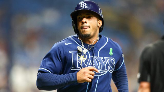 Tampa Bay Rays shortstop Wander Franco