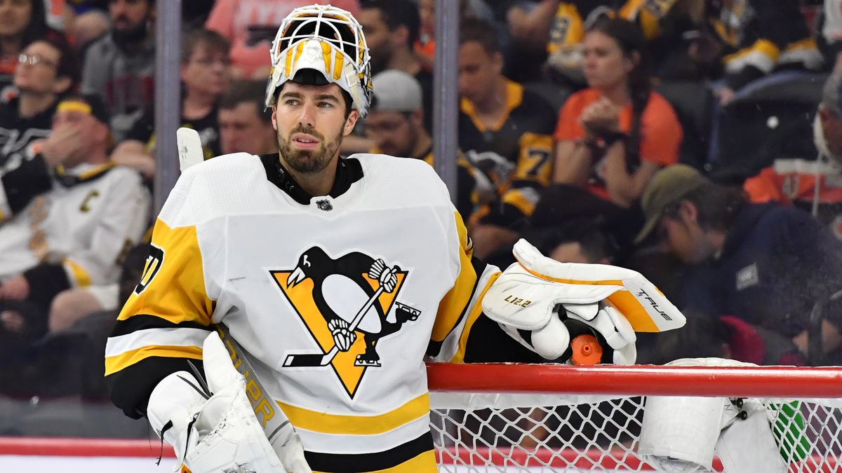 Louis Domingue Thought Referees Were Joking About Entering Penguins-Rangers Game 1
