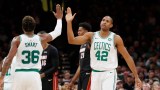 Boston Celtics guard Marcus Smart, center Al Horford