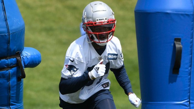 New England Patriots wide receiver Tyquan Thornton