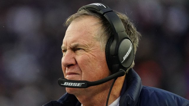 New England Patriots head coach Bill Belichick