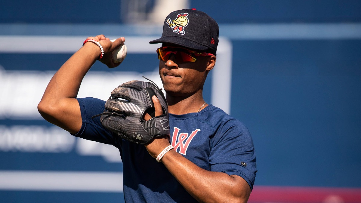 Red Sox prospect Jeter Downs reacts to being traded for Mookie Betts