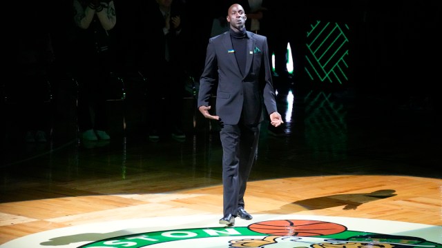 Former Boston Celtics forward Kevin Garnett