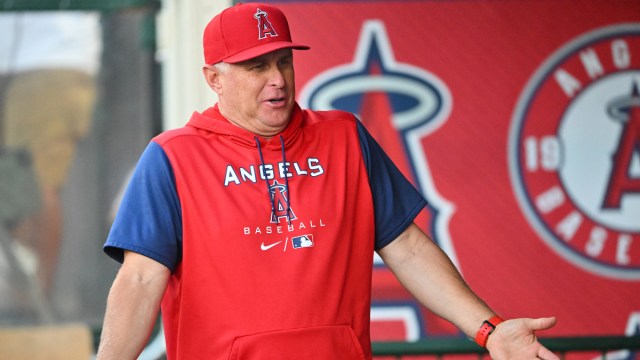 Los Angeles Angels interim manager Phil Nevin