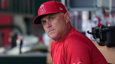 Los Angeles Angels manager Phil Nevin