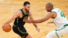 Golden State Warriors guard Stephen Curry, Boston Celtics center Al Horford