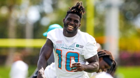 Miami Dolphins receiver Tyreek Hill