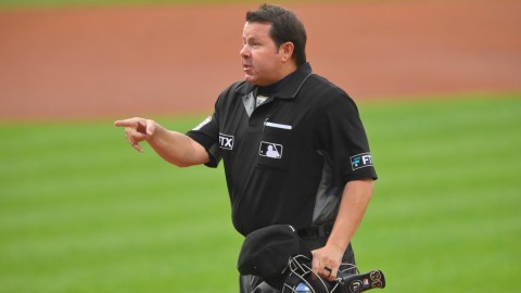 MLB umpire Doug Eddings