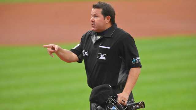 MLB umpire Doug Eddings