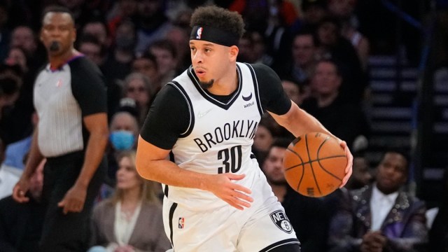 Brooklyn Nets guard Seth Curry