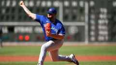 Blue Jays pitcher Alek Manoah