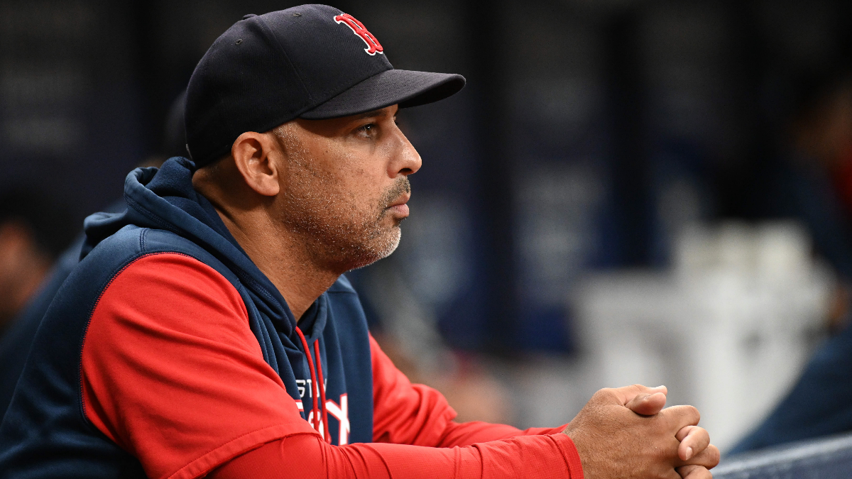 Alex Cora shares 3-word reaction to Red Sox' lucky charm after