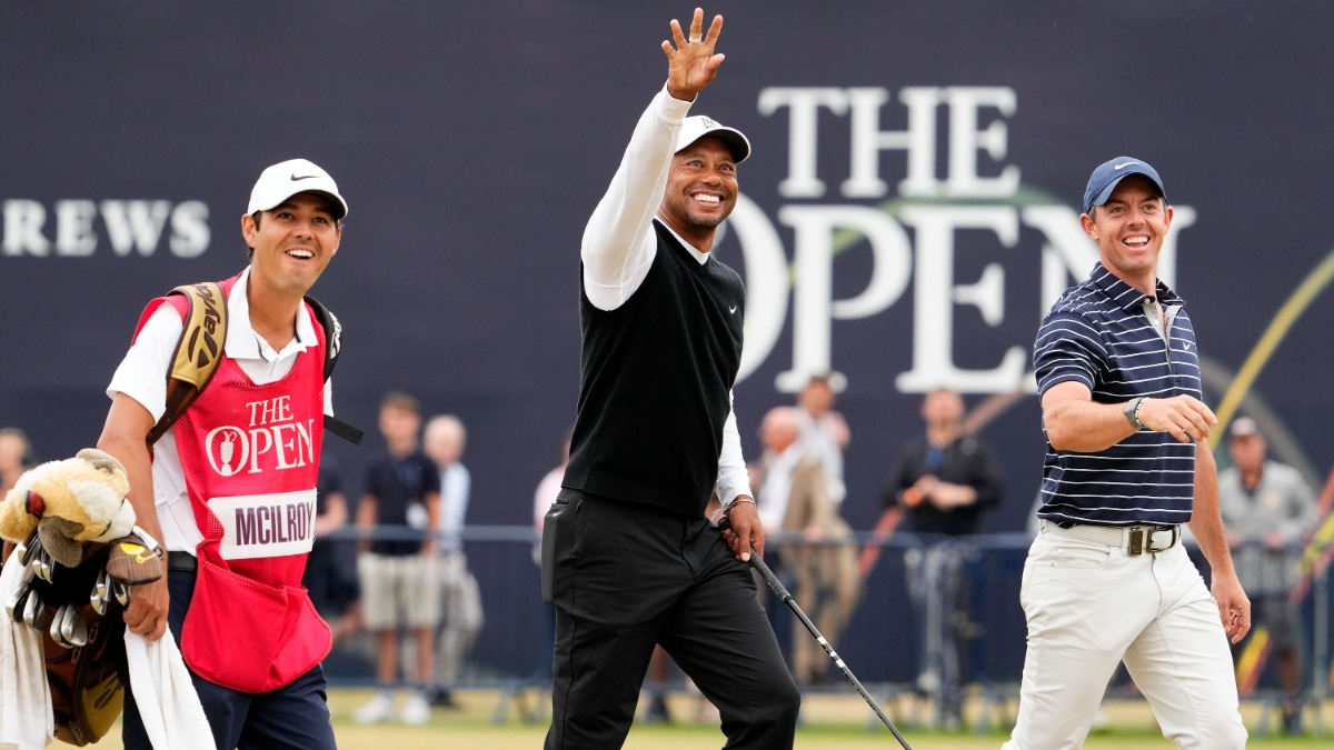 British Open Tee Times Tiger Woods In MustSee Group At St. Andrews