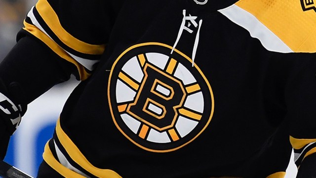 Boston bruins home jersey logo