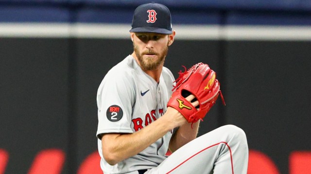 Red Sox pitcher Chris Sale
