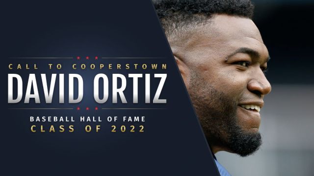 Baseball Hall of Fame inductee David Ortiz