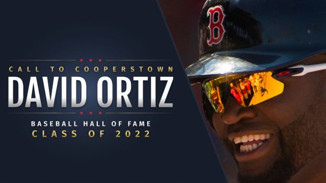 David Ortiz  Baseball Hall Of Fame