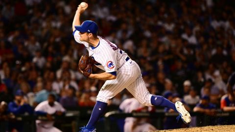 Chicago Cubs reliever David Robertson