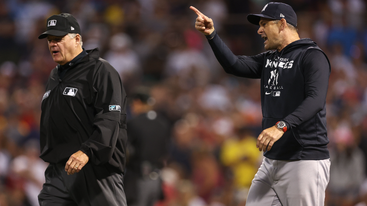 Yankees Manager Aaron Boone Explains Theatrics After Ejection