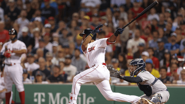 Boston Red Sox infielder Jeter Downs