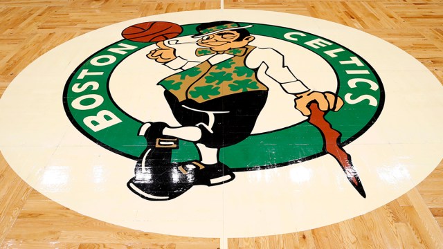 Boston Celtics home court Lucky the Leprechaun