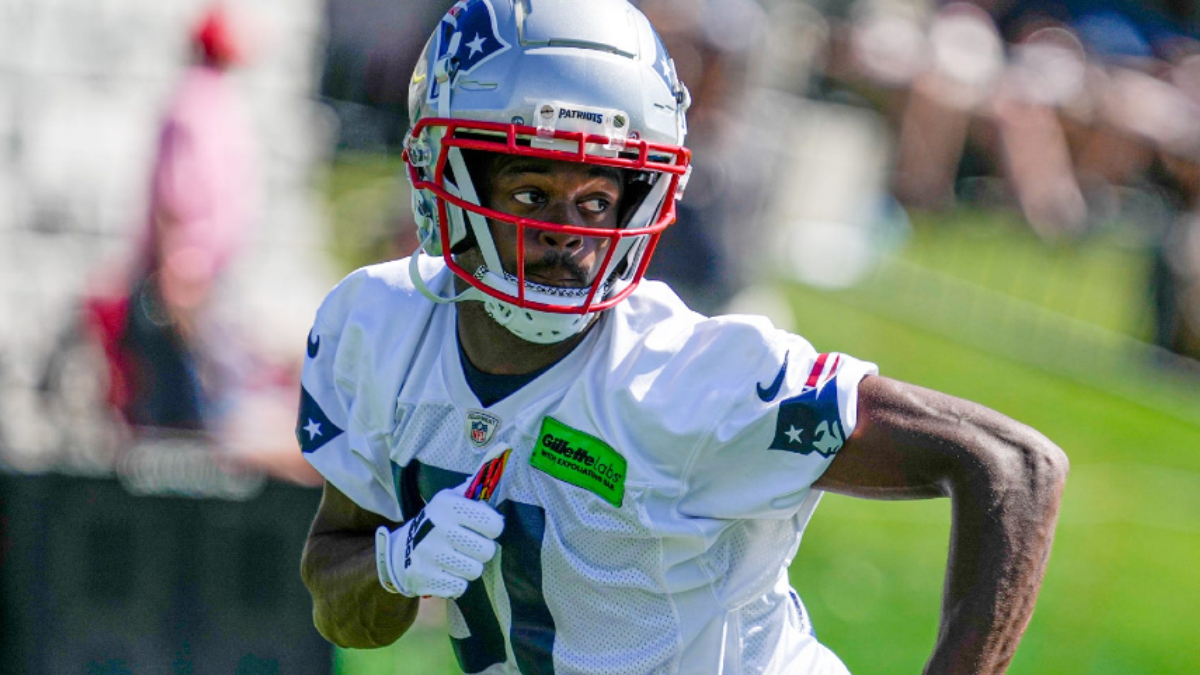 Patriots activate rookie WR Tyquan Thornton from IR