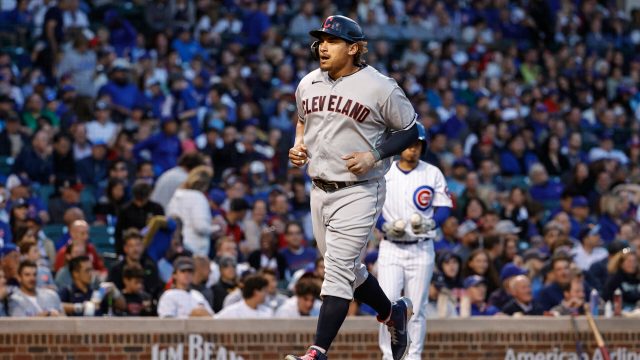 MLB: Cleveland Indians at Chicago Cubs
