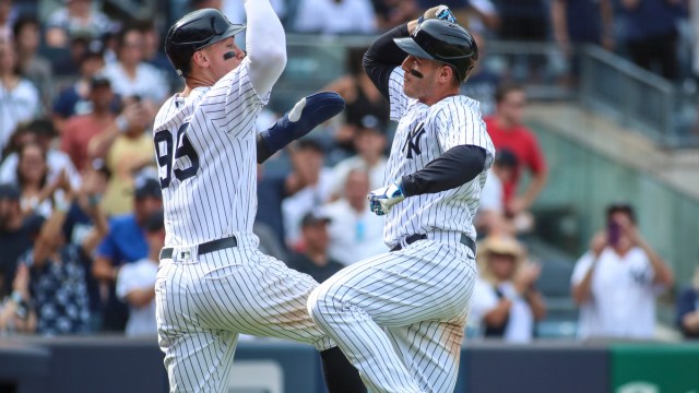 New York Yankees sluggers Aaron Judge and Anthony Rizzo
