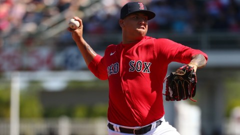Boston Red Sox pitching prospect Bryan Mata