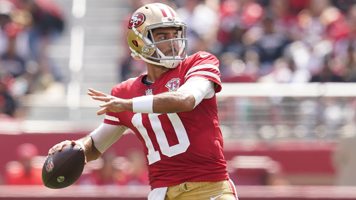 Jimmy Garoppolo San Francisco 49ers #10 White  