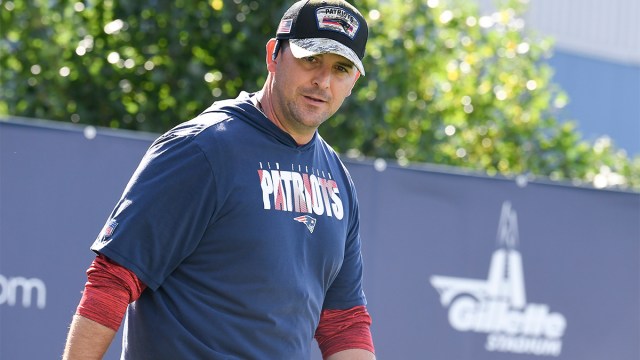 New England Patriots assistant coach Joe Judge