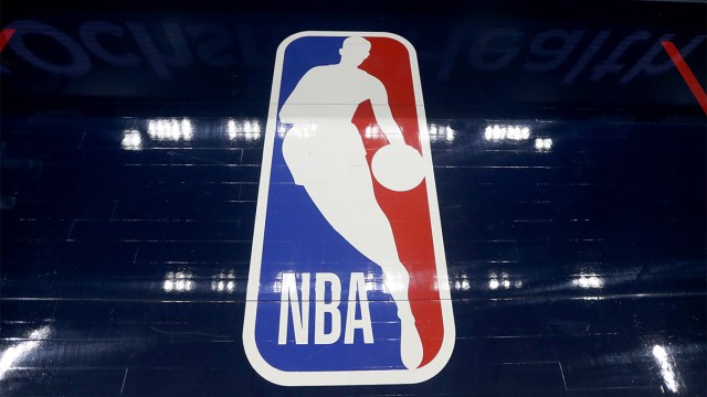 NBA court logo