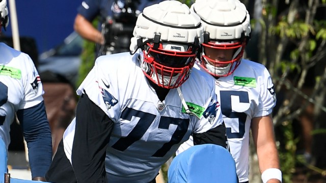 New England Patriots offensive tackle Trent Brown