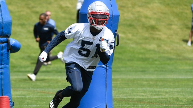 New England Patriots wide receiver Tyquan Thornton