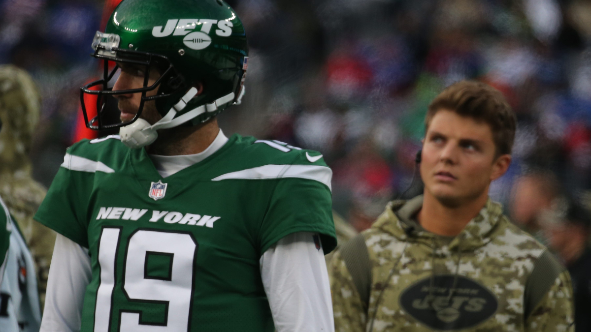 Jets WR Garrett Wilson compares Joe Flacco and Zach Wilson