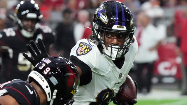Baltimore Ravens tight end Isaiah Likely