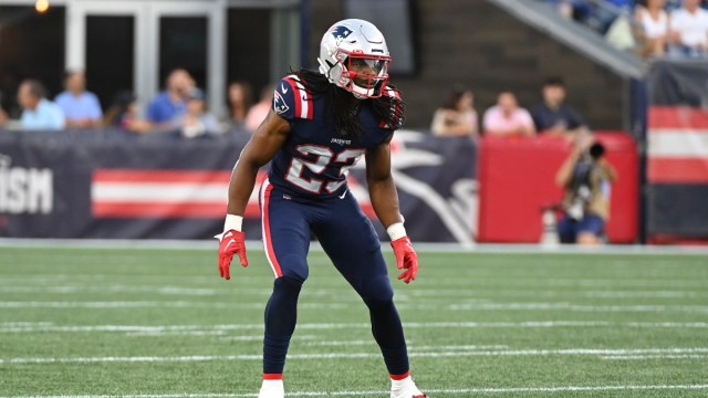 New England Patriots safety Kyle Dugger
