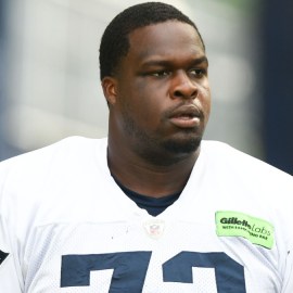 New England Patriots tackle Yodny Cajuste