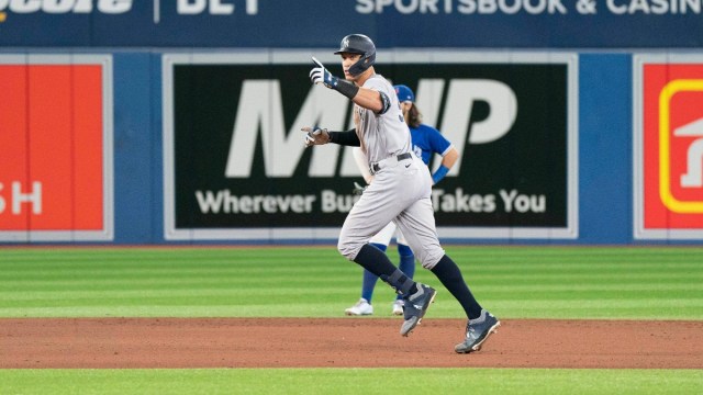 New York Yankees designated hitter Aaron Judge