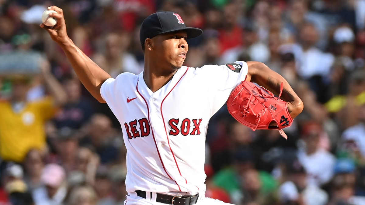 Boston Red Sox starting pitcher Brayan Bello.