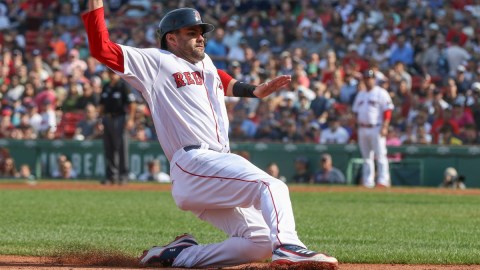 Boston Red Sox designated hitter JD Martinez