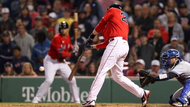 Boston Red Sox designated hitter J.D. Martinez