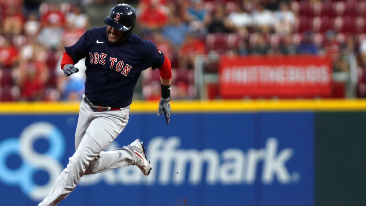 Thanks to his jersey, there's no excuse for not knowing this is 'J.D.'  Martinez