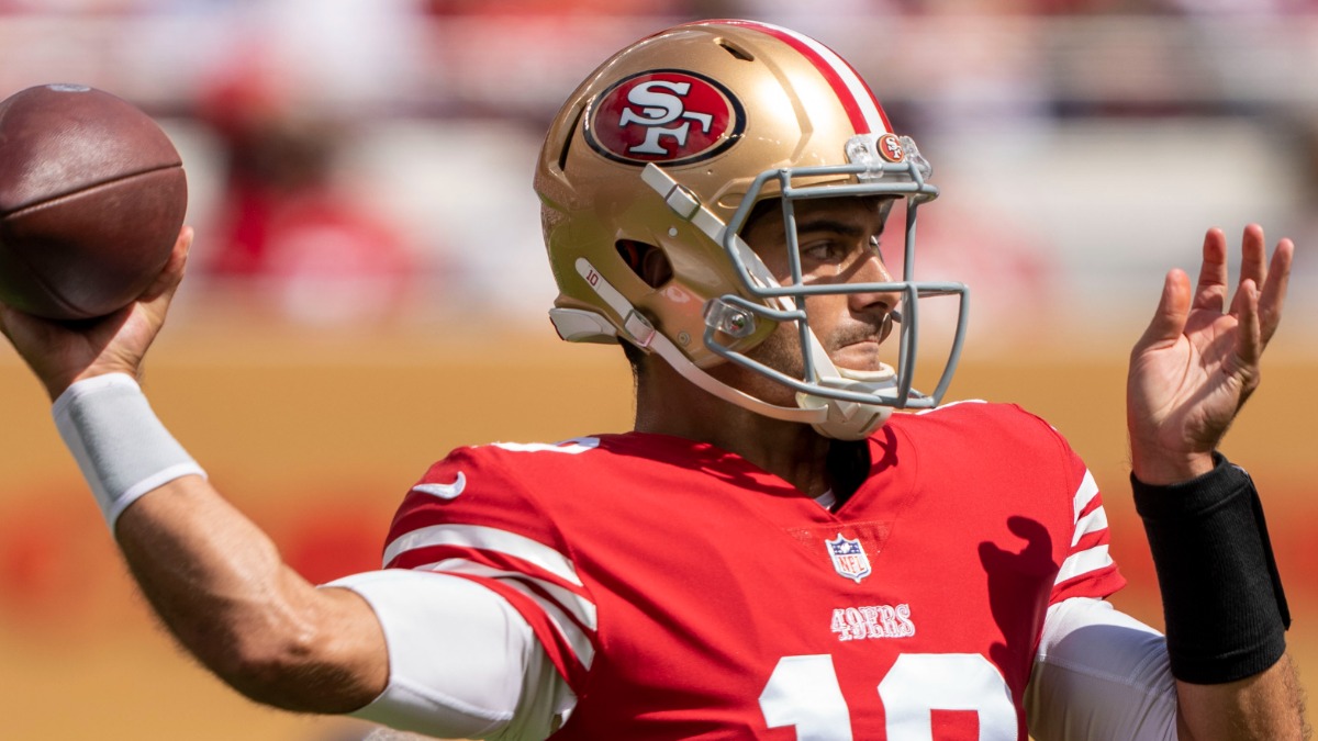 Jimmy Garoppolo: 1-6 1 interception 3 series #NFL_News #NFL_Update #NFL  #NFL_Slash