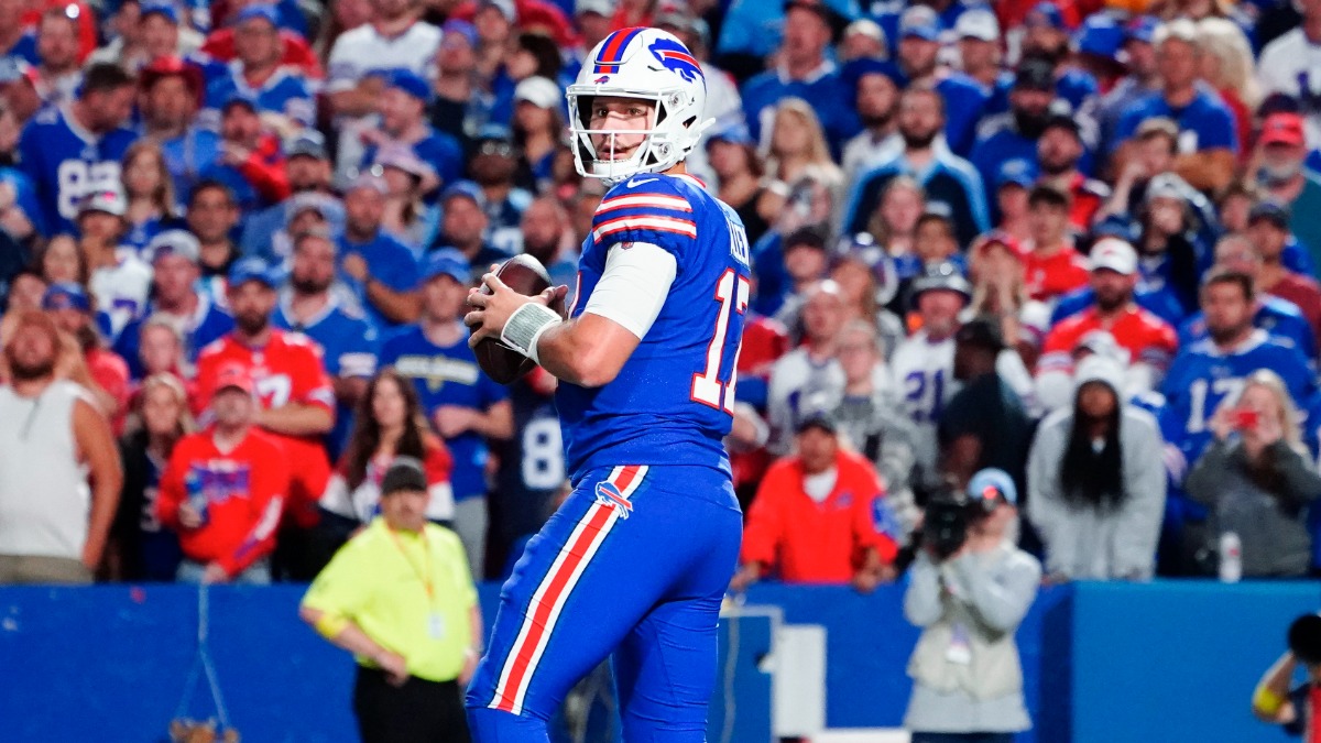 Week 3 NFL Player Props: Josh Allen Odds vs. the Commanders, Athlon Sports